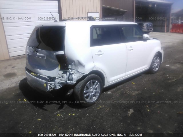 JTLZE4FE3EJ059326 - 2014 TOYOTA SCION XB WHITE photo 4