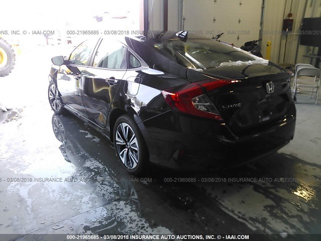 2HGFC1F75GH659162 - 2016 HONDA CIVIC EXL BLACK photo 3