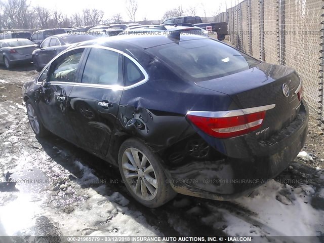 1G4PS5SK0G4169129 - 2016 BUICK VERANO BLACK photo 3