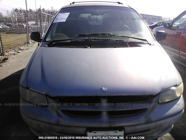 1B4GP54R6TB397381 - 1996 DODGE GRAND CARAVAN LE/ES GRAY photo 6