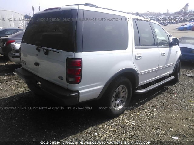 1FMRU15L52LA93308 - 2002 FORD EXPEDITION XLT 白色 照片 4
