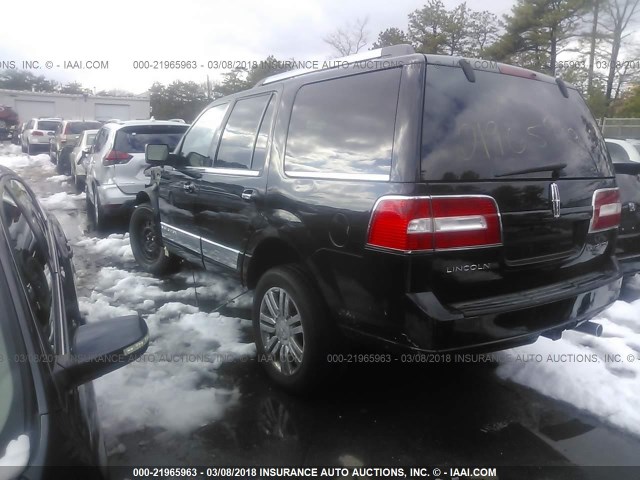 5LMFU28519EJ02166 - 2009 LINCOLN NAVIGATOR BLACK photo 3