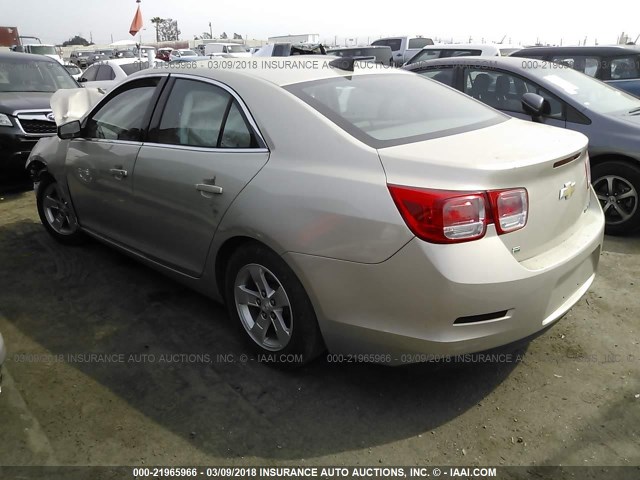 1G11A5SL6FF266062 - 2015 CHEVROLET MALIBU LS 金色 照片 3