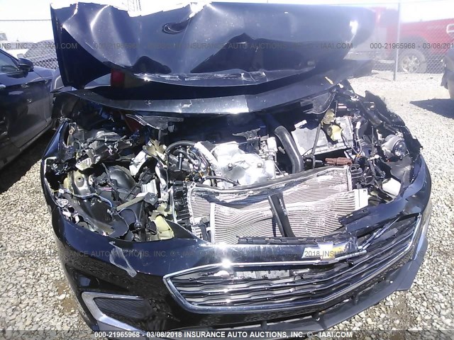 1G1ZB5ST5HF224937 - 2017 CHEVROLET MALIBU LS შავი ფოტო 6