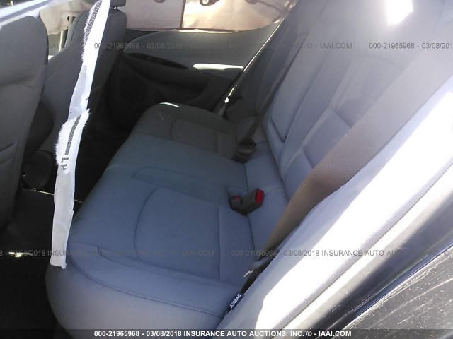 1G1ZB5ST5HF224937 - 2017 CHEVROLET MALIBU LS შავი ფოტო 8