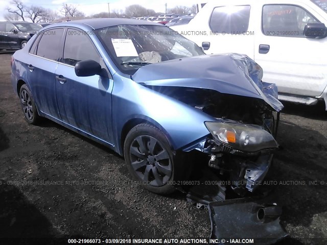 JF1GE61648H519772 - 2008 SUBARU IMPREZA 2.5I BLUE photo 1