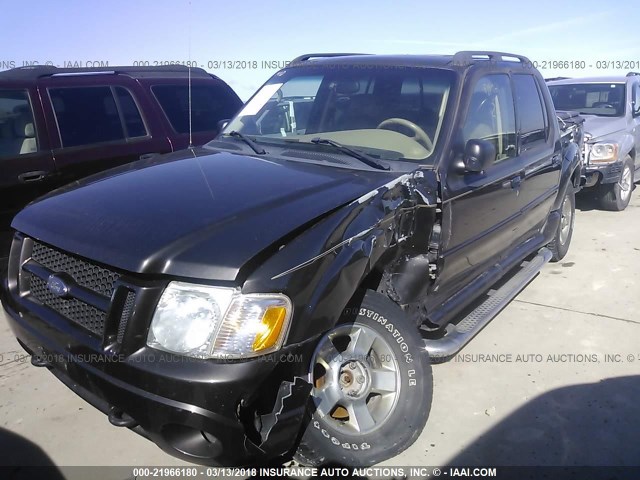 1FMZU77K15UA78780 - 2005 FORD EXPLORER SPORT TR  BLACK photo 2