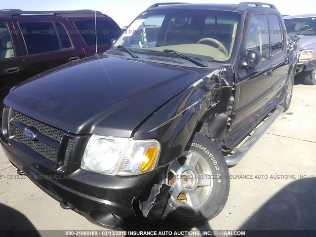 1FMZU77K15UA78780 - 2005 FORD EXPLORER SPORT TR  BLACK photo 6