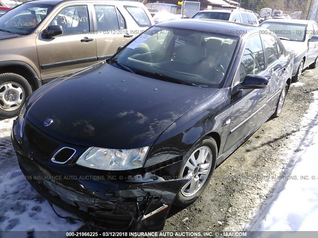 YS3FD49Y571143084 - 2007 SAAB 9-3 2.0T BLACK photo 2