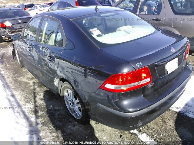 YS3FD49Y571143084 - 2007 SAAB 9-3 2.0T BLACK photo 3