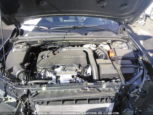 1G1ZB5STXHF240065 - 2017 CHEVROLET MALIBU LS 灰色 照片 10