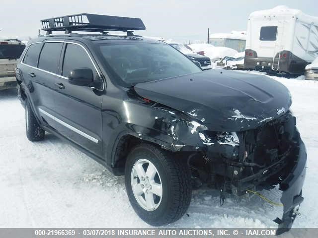 1J4RS4GG2BC535595 - 2011 JEEP GRAND CHEROKEE LAREDO BLACK photo 1