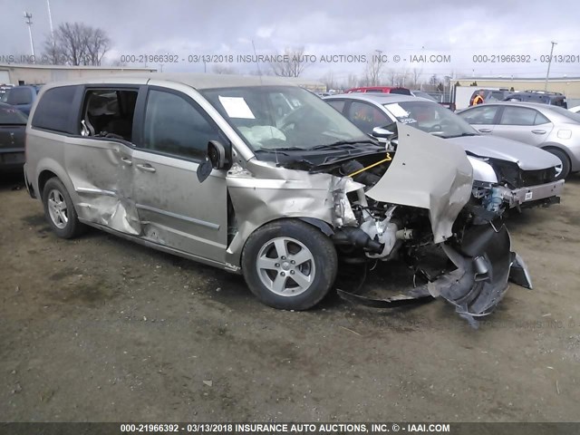 1D8HN54P08B116454 - 2008 DODGE GRAND CARAVAN SXT GOLD photo 1