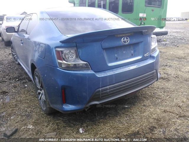 JTKJF5C76F3091705 - 2015 TOYOTA SCION TC BLUE photo 3