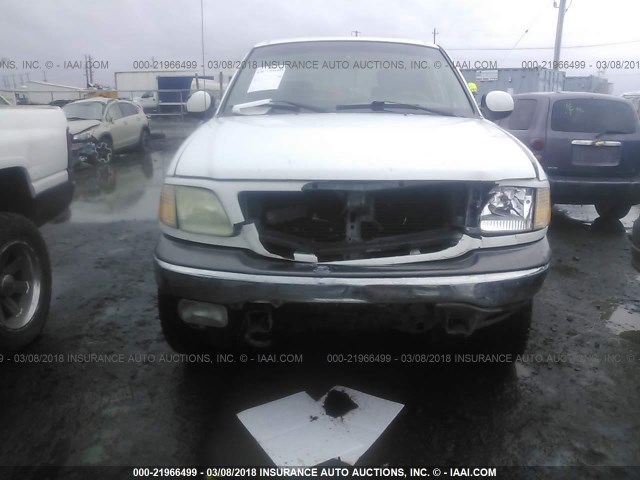 1FTRW08L53KD53380 - 2003 FORD F150 SUPERCREW WHITE photo 6