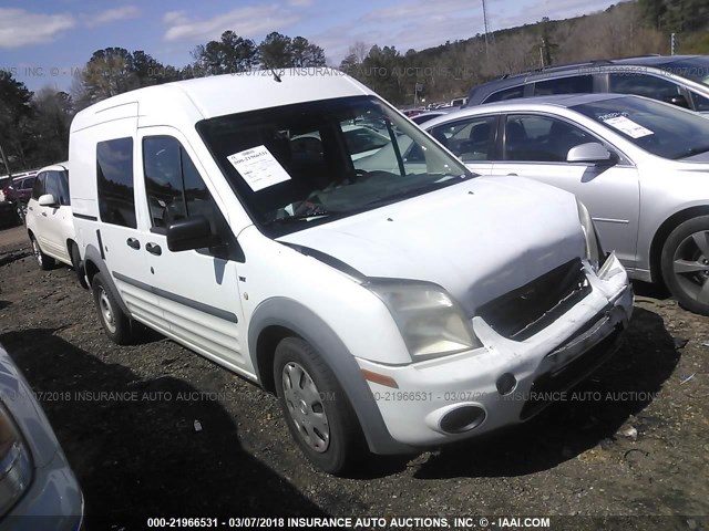 NM0LS6BN1CT117220 - 2012 FORD TRANSIT CONNECT XLT WHITE photo 1