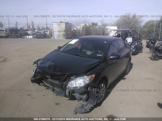 5YFBU4EE2CP036016 - 2012 TOYOTA COROLLA S/LE 黑色 照片 2