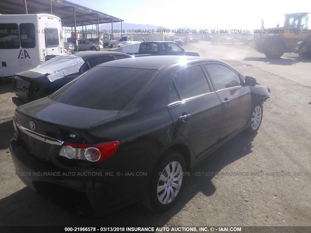 5YFBU4EE2CP036016 - 2012 TOYOTA COROLLA S/LE 黑色 照片 4