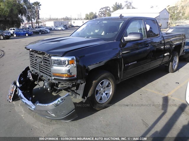 1GCRCREC9HZ116603 - 2017 CHEVROLET SILVERADO C1500 LT BLACK photo 2