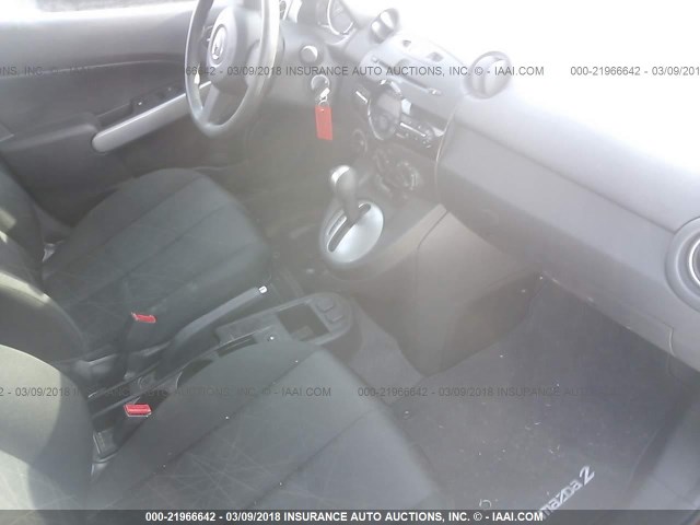 JM1DE1KY0E0188456 - 2014 MAZDA MAZDA2 SPORT RED photo 5