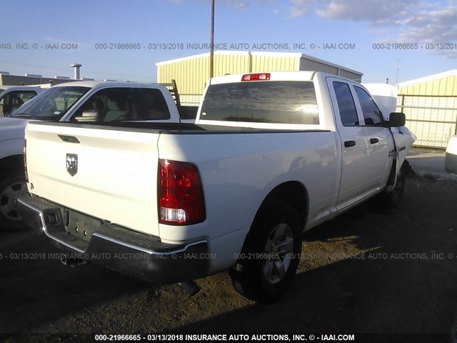 1C6RR6FT8HS763490 - 2017 RAM 1500 ST WHITE photo 4