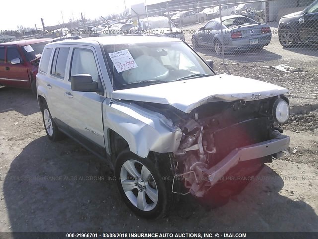 1J4NF1GB0BD243542 - 2011 JEEP PATRIOT SPORT SILVER photo 1