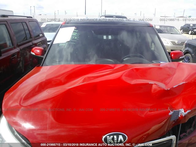 KNDJX3A54F7792259 - 2015 KIA SOUL ! RED photo 10