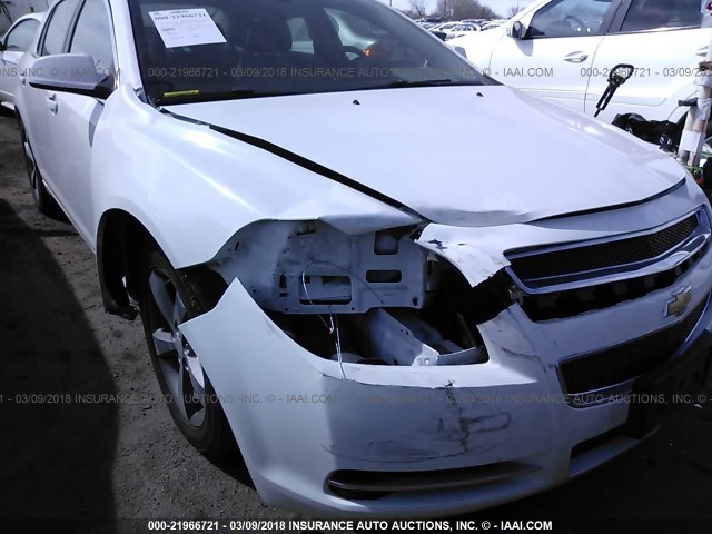 1G1ZJ57B59F121005 - 2009 CHEVROLET MALIBU 2LT WHITE photo 6