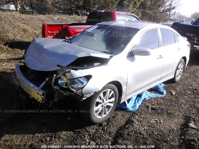 1N4AL3AP6EC190892 - 2014 NISSAN ALTIMA 2.5/S/SV/SL SILVER photo 2