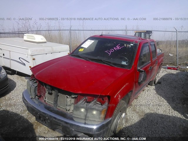 1GTDT13E178136140 - 2007 GMC CANYON RED photo 6