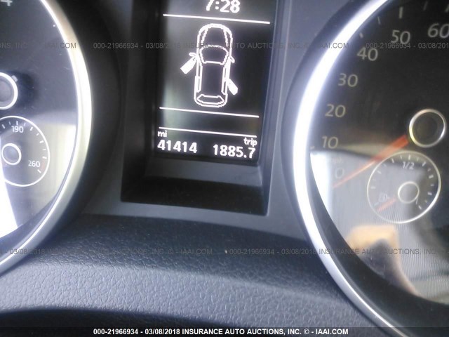 WVWDB7AJ3EW004107 - 2014 VOLKSWAGEN GOLF BLUE photo 7