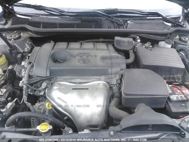 4T1BF3EKXBU657169 - 2011 TOYOTA CAMRY SE/LE/XLE GRAY photo 10