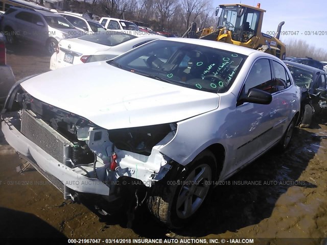 1G11A5SL2FF322398 - 2015 CHEVROLET MALIBU LS 白色 照片 2