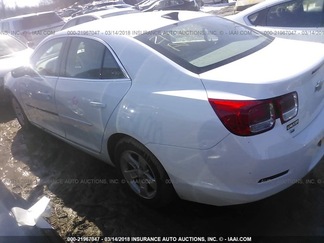 1G11A5SL2FF322398 - 2015 CHEVROLET MALIBU LS 白色 照片 3