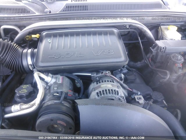 1J8HG48N26C231973 - 2006 JEEP COMMANDER BLACK photo 10