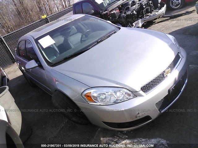 2G1WD58C679257182 - 2007 CHEVROLET IMPALA SUPER SPORT SILVER photo 1