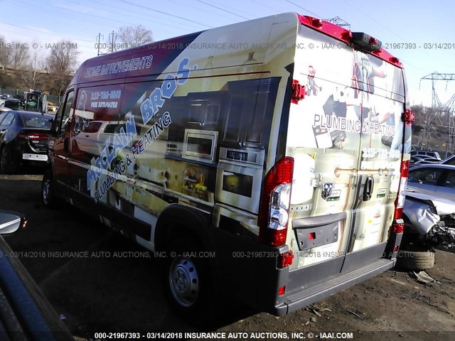 3C6TRVDG5HE530742 - 2017 RAM PROMASTER 2500 2500 HIGH RED photo 3