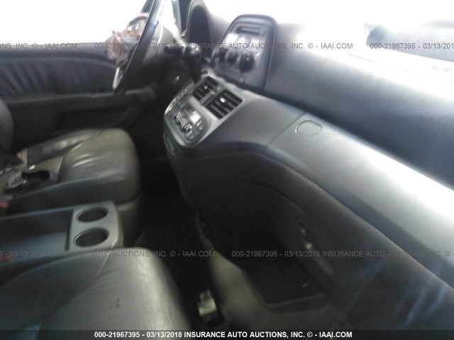5FNRL3H64AB111534 - 2010 HONDA ODYSSEY EXL ნაცრისფერი ფოტო 5