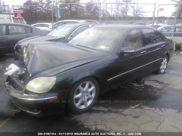 WDBNG83J94A412081 - 2004 MERCEDES-BENZ S 430 4MATIC GRAY photo 2