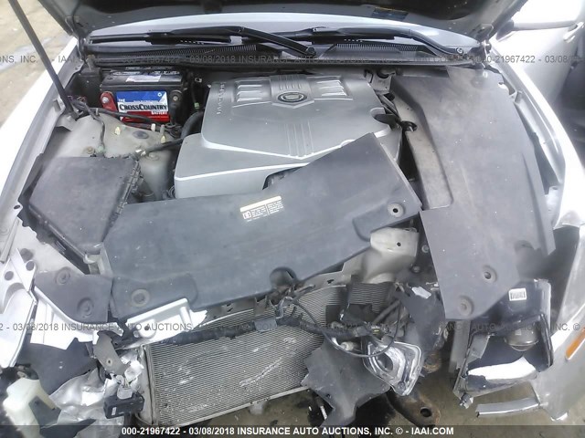 1G6DW677170117797 - 2007 CADILLAC STS SILVER photo 10