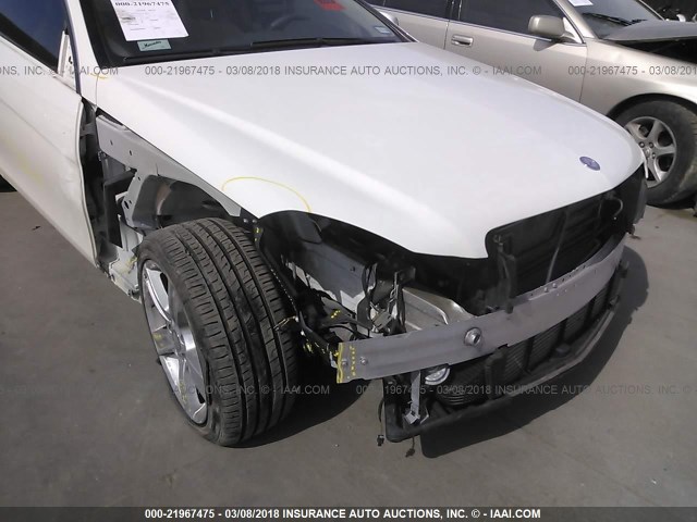 WDDGJ4HB7CF792471 - 2012 MERCEDES-BENZ C 250 WHITE photo 6