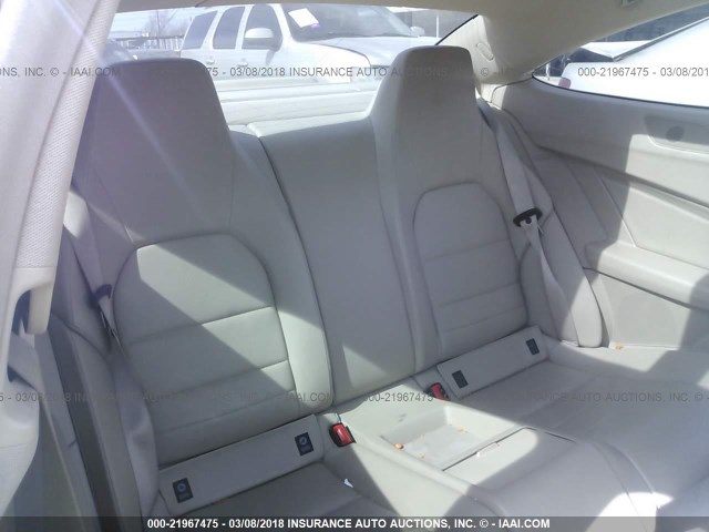 WDDGJ4HB7CF792471 - 2012 MERCEDES-BENZ C 250 WHITE photo 8