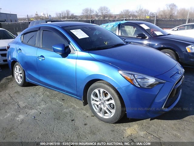 3MYDLBZV9GY124370 - 2016 TOYOTA SCION IA BLUE photo 1