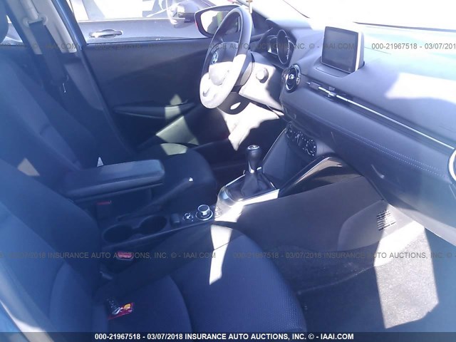 3MYDLBZV9GY124370 - 2016 TOYOTA SCION IA BLUE photo 5