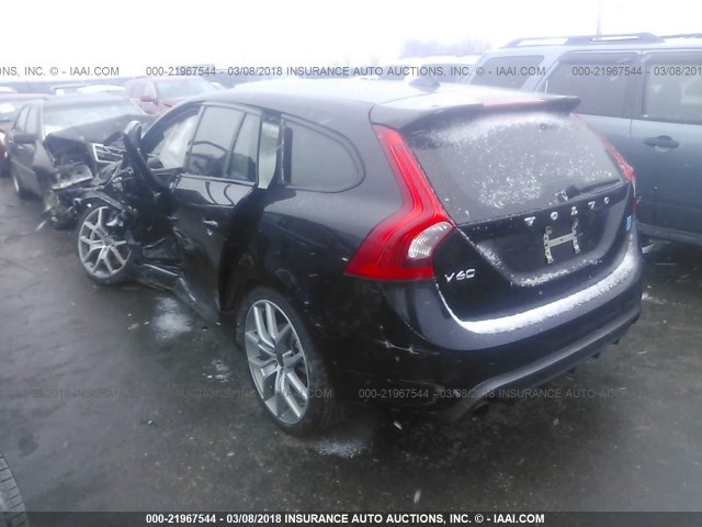 YV1A92SW7F1238352 - 2015 VOLVO V60 POLESTAR BLACK photo 3