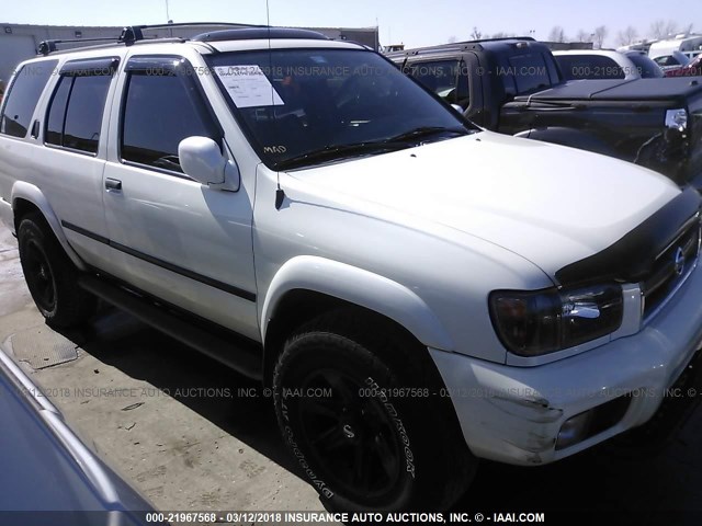 JN8DR09Y82W725902 - 2002 NISSAN PATHFINDER LE/SE WHITE photo 1