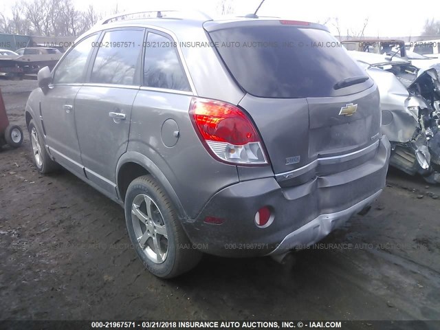 3GNAL3E59CS533194 - 2012 CHEVROLET CAPTIVA SPORT/LT BROWN photo 3