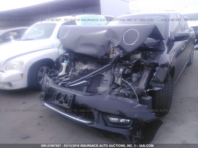 1HGCR2F58EA289021 - 2014 HONDA ACCORD SPORT 黑色 照片 6