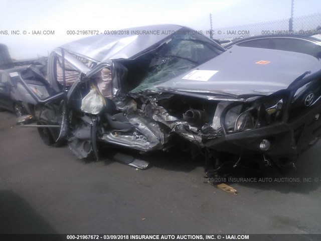 3TMLU4EN2BM079006 - 2011 TOYOTA TACOMA DOUBLE CAB ვერცხლისფერი ფოტო 6