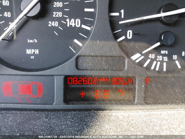 WBADT63411CF02221 - 2001 BMW 530 I AUTOMATIC SILVER photo 7